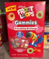 Mängden socker i Froot loop gummies