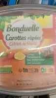 Mängden socker i Carottes râpées citron de sicile