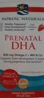 Mängden socker i Prenatal DHA