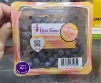 Mängden socker i Blueberries