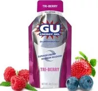 Mängden socker i Gels énergétiques Gu Energy Gel Saveur Trois Fruits Rouges
