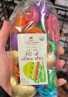 Mängden socker i Organic milk & dark filled chocolates