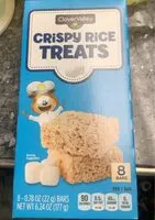 Mängden socker i Crispy rice treats