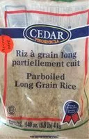 Mängden socker i Riz à grain long partiellement cuit