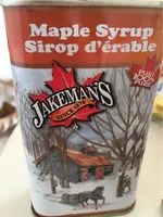 Mängden socker i Sirop d'erable