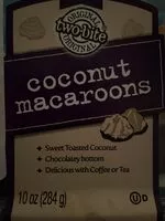Mängden socker i Coconut macaroons, coconut
