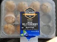 Mängden socker i Wild blueberry muffins