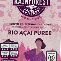 Mängden socker i Bio Açaí Püree