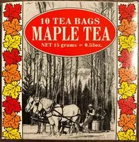 Mängden socker i Maple Tea