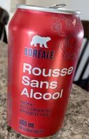 Mängden socker i Bière rousse sans alcool