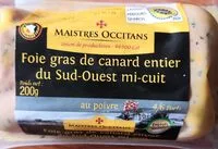 Mängden socker i Foie gras de canard