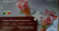 Mängden socker i Cônes citron-fraise-framboise