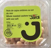 Mängden socker i Noix de cajou sale