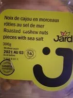 Mängden socker i Noix de cajou en morceau salé