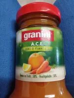 Mängden socker i granini a.c.e