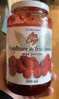 Mängden socker i Confiture de framboise avec pectine