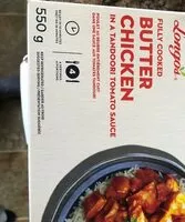 Mängden socker i Longo’s  butterchicken