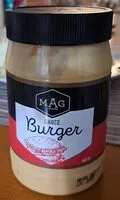 Mängden socker i Sauce burger