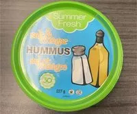 Mängden socker i Salt & Vinegar hummus