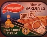 Mängden socker i Filets de sardines sans arêtes grillés