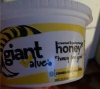 Mängden socker i 100 % Creamed honey