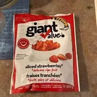 Mängden socker i Frozen strawberries