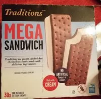 Mängden socker i Mega sandwich