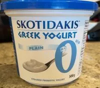 Plain Greek Yogurt 0%