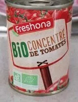 Mängden socker i Concentré de tomates bio