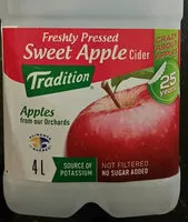 Mängden socker i Jus de pomme