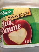 Mängden socker i Jus de pomme