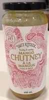 Mängden socker i Mango chutney