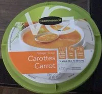 Mängden socker i Potage carottes commensale