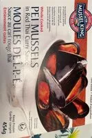 Mängden socker i Moules de l’îpe sauce au cari rouge thaï