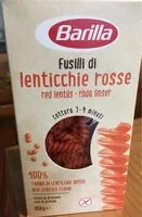 Mängden socker i Fusilli di lenticchie rosse