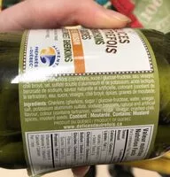 Mängden socker i Cornichons sucrés