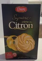 Mängden socker i Biscuit crème au citron