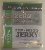 Mängden socker i Zero Sugar Smokin' Jalapeño Beef Jerky