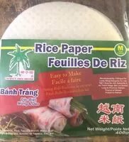 Mängden socker i Rice paper