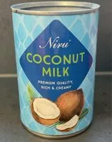 Mängden socker i Coconut milk