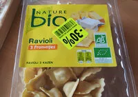 Mängden socker i ravioli 3 fromages