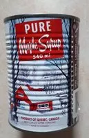 Mängden socker i Sirop d'érable