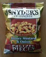 Mängden socker i Honey Mustard & Onion Pretzel Pieces