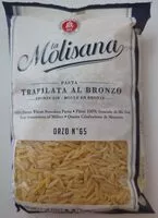 Mängden socker i Orzo Nº 65