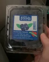 Mängden socker i Blueberry