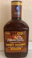 Mängden socker i Famous Dave’s Honey Hickory