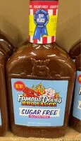 Mängden socker i Sugar free bbq sauce