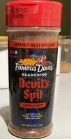 Mängden socker i Devils Spit