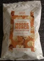 Mängden socker i Moose Munch classic caramel premium popcorn