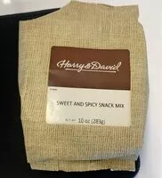 Mängden socker i Sweet and apicy snack mix